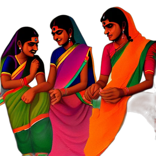 oil painting, photorealistic, concept art, pencil sketch, aesthetic, painting, indian, rural transparent PNG cut-out