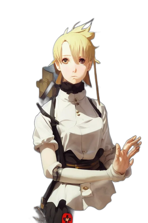 staff, weapon, crown, robot, concept art, anime, fantasy art, pixel art transparent PNG cut-out
