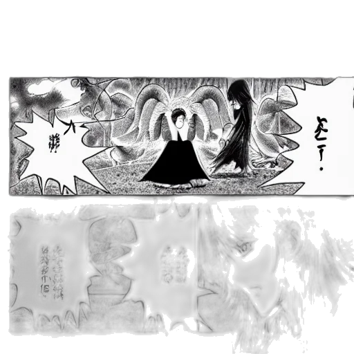 concept art, anime, comic book art, snow transparent PNG cut-out