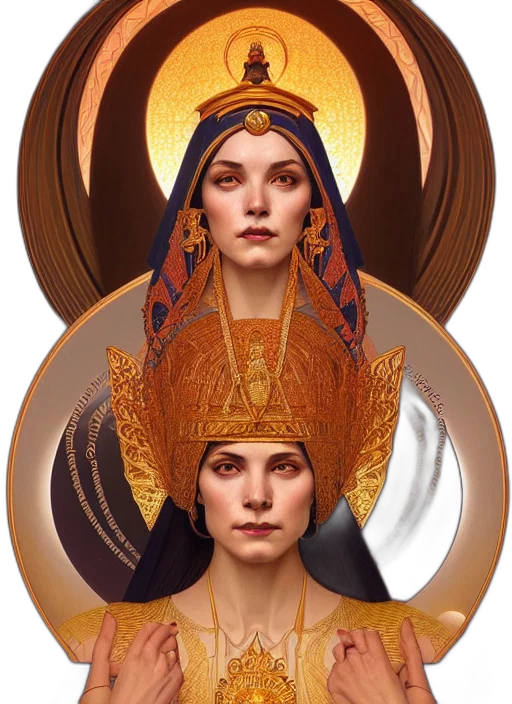 crown, jewelry, face, mask, fantasy art, concept art, photorealistic, pixel art transparent PNG cut-out