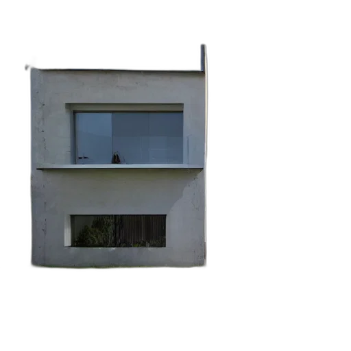 building, face, robot, furniture, 3d render, photorealistic, concept art, city street transparent PNG cut-out