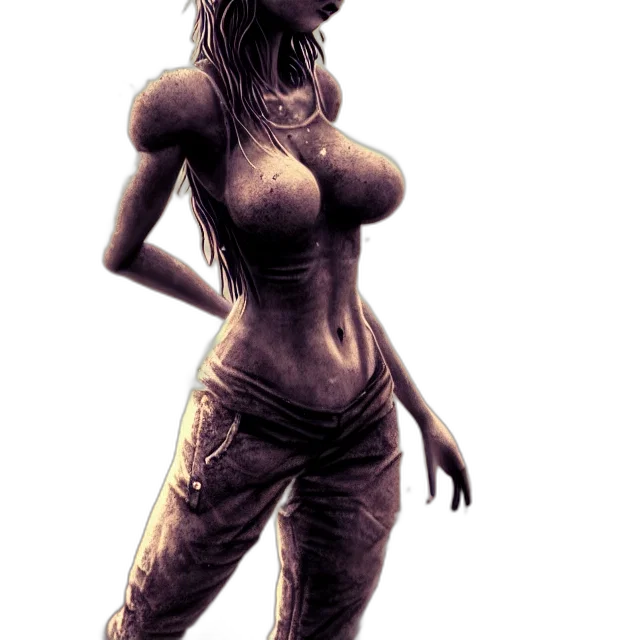 staff, dress, mask, robot, concept art, comic book art, fantasy art, pixel art transparent PNG cut-out