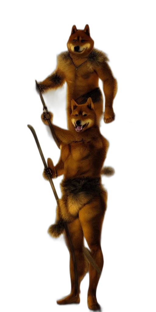 staff, animal, creature, weapon transparent PNG cut-out