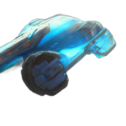 car, weapon, 3d render, concept art, cyberpunk, outer space, conceptual, art transparent PNG cut-out