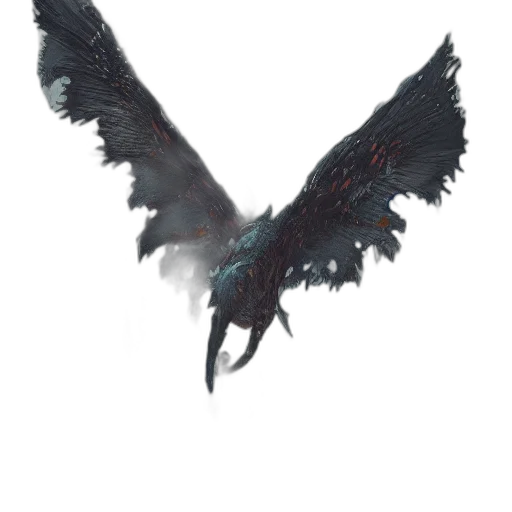 dragon, staff, creature, animal transparent PNG cut-out