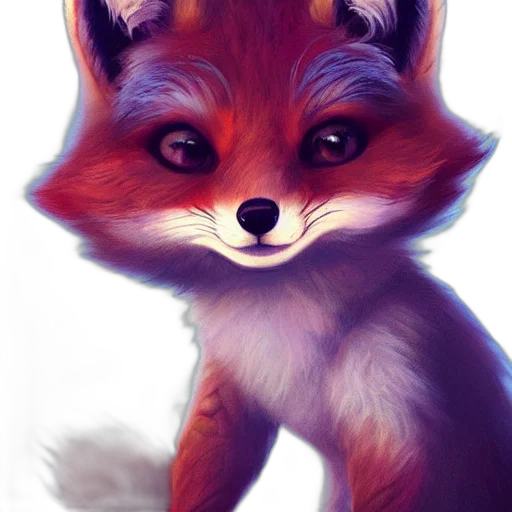 animal, creature, face, staff, fantasy art, photorealistic, concept art, watercolor transparent PNG cut-out