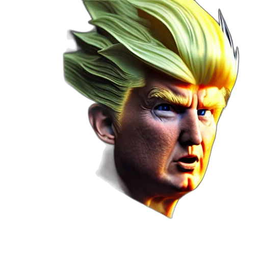 mask, face, hair, creature, 3d render, concept art, photorealistic, pixel art transparent PNG cut-out