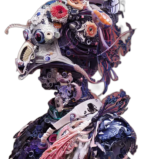 mask, jewelry, crown, robot transparent PNG cut-out