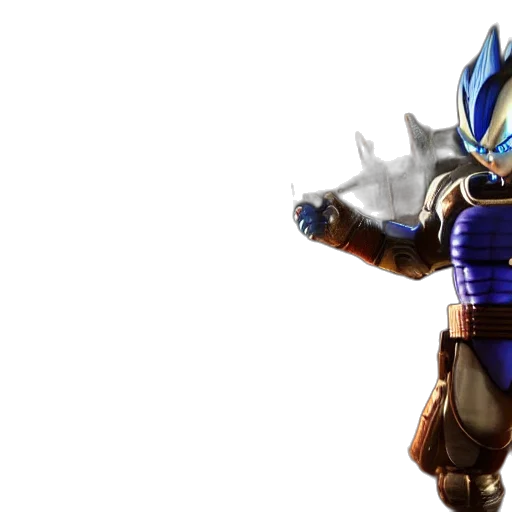 3d render, concept art, pixel art, blue transparent PNG cut-out