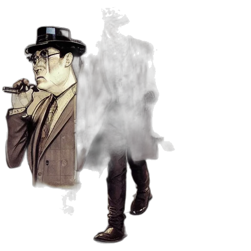 jacket, concept art, comic book art, cartoon transparent PNG cut-out