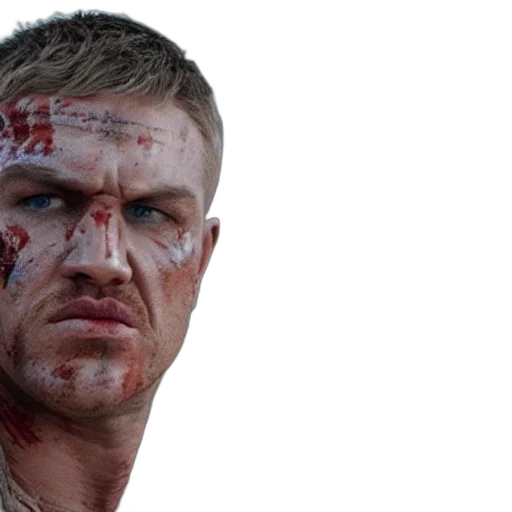 face, photorealistic, concept art, 3d render transparent PNG cut-out