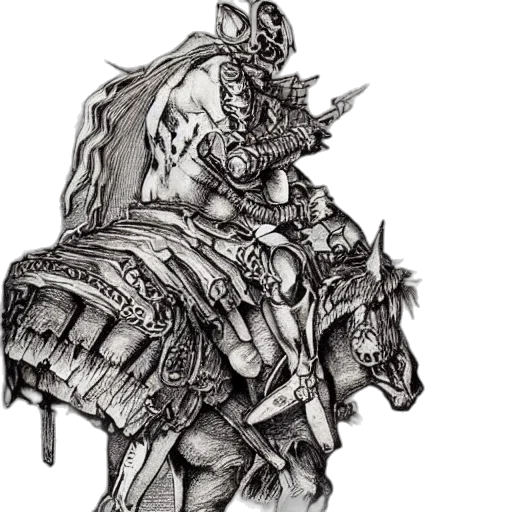 sword, dragon, crown, weapon, fantasy art, concept art, pencil sketch, comic book art transparent PNG cut-out