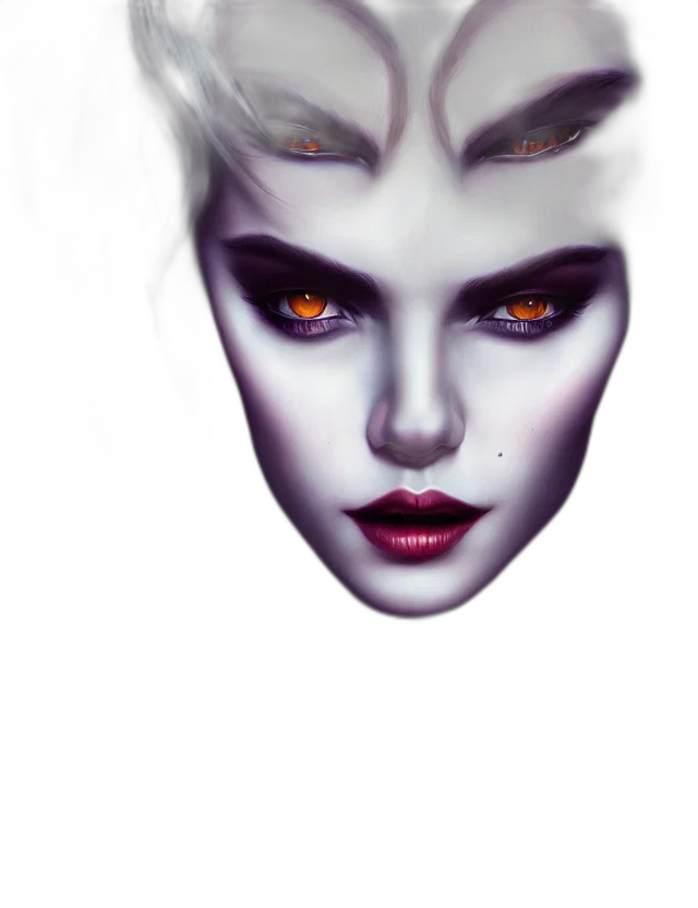 face, mask, crown, creature, fantasy art, concept art, photorealistic, 3d render transparent PNG cut-out