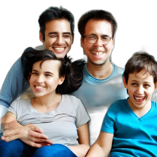 face, furniture, photorealistic, 3d render transparent PNG cut-out