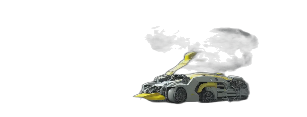 car, dragon, weapon, robot transparent PNG cut-out