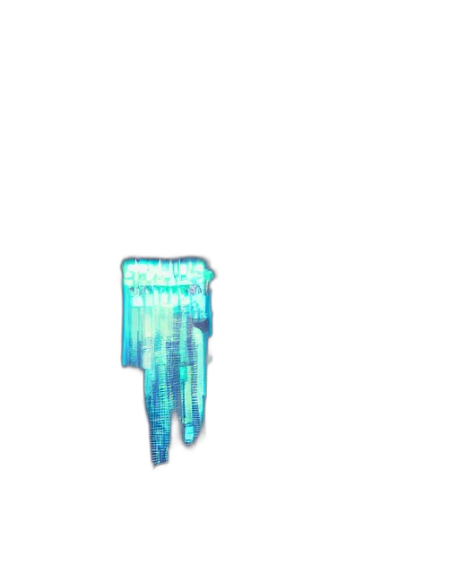 weapon, robot, umbrella, sword, vaporwave, pixel art, 3d render, concept art transparent PNG cut-out