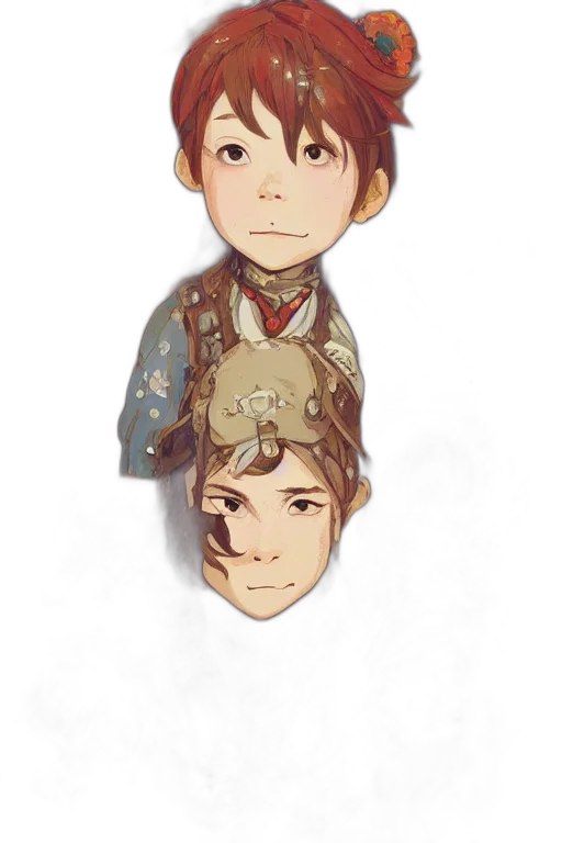face, mask, concept art, pixel art transparent PNG cut-out