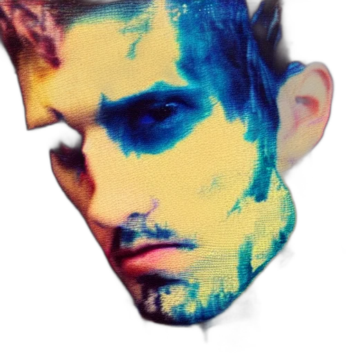 mask, face, jacket, photorealistic transparent PNG cut-out