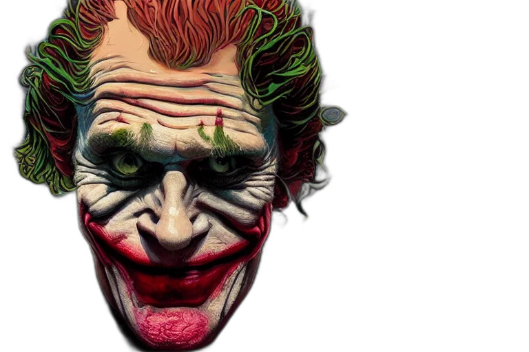 face, mask, comic book art, photorealistic transparent PNG cut-out
