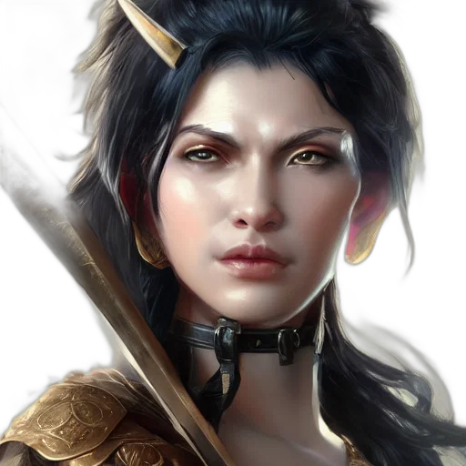 face, staff, sword, dragon transparent PNG cut-out