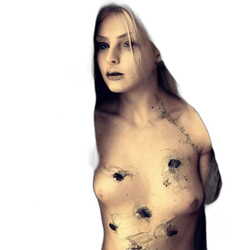 dress, robot, jewelry, face transparent PNG cut-out