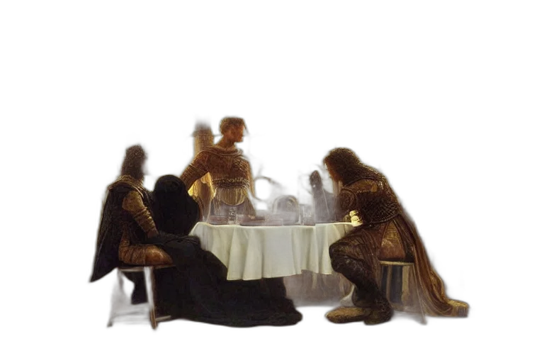 dress, food, furniture, hair, concept art, oil painting, pixel art, 3d render transparent PNG cut-out