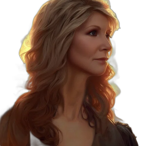 face, staff, photorealistic, oil painting transparent PNG cut-out