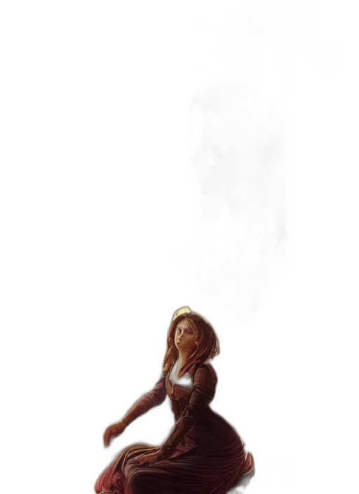 dress, staff, creature, mask, concept art, fantasy art, comic book art, pixel art transparent PNG cut-out