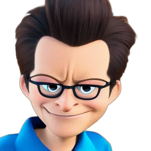 face, staff, hair, cartoon transparent PNG cut-out