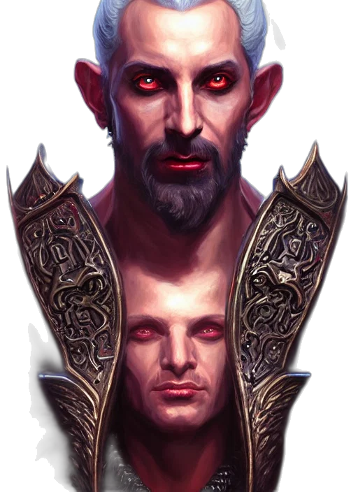face, mask, staff, fantasy art, concept art, comic book art, photorealistic, red transparent PNG cut-out