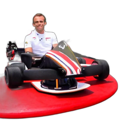car, emanuel, macron, doing transparent PNG cut-out