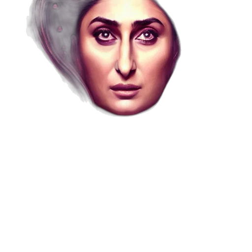 face, mask, hair, crown transparent PNG cut-out