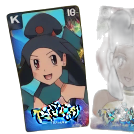 concept art, anime, pokemon, cards transparent PNG cut-out