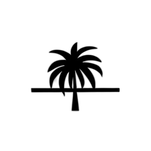hair, crown, umbrella, furniture, concept art, vaporwave, photorealistic, monochrome transparent PNG cut-out