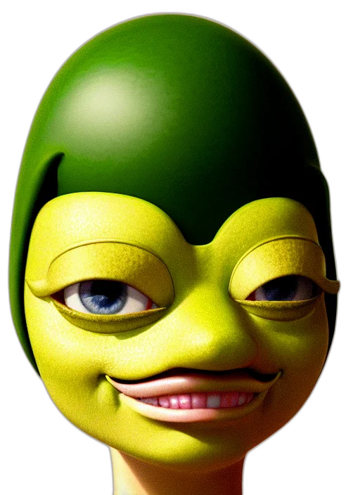 mask, face, creature, robot, 3d render, photorealistic, concept art, cartoon transparent PNG cut-out