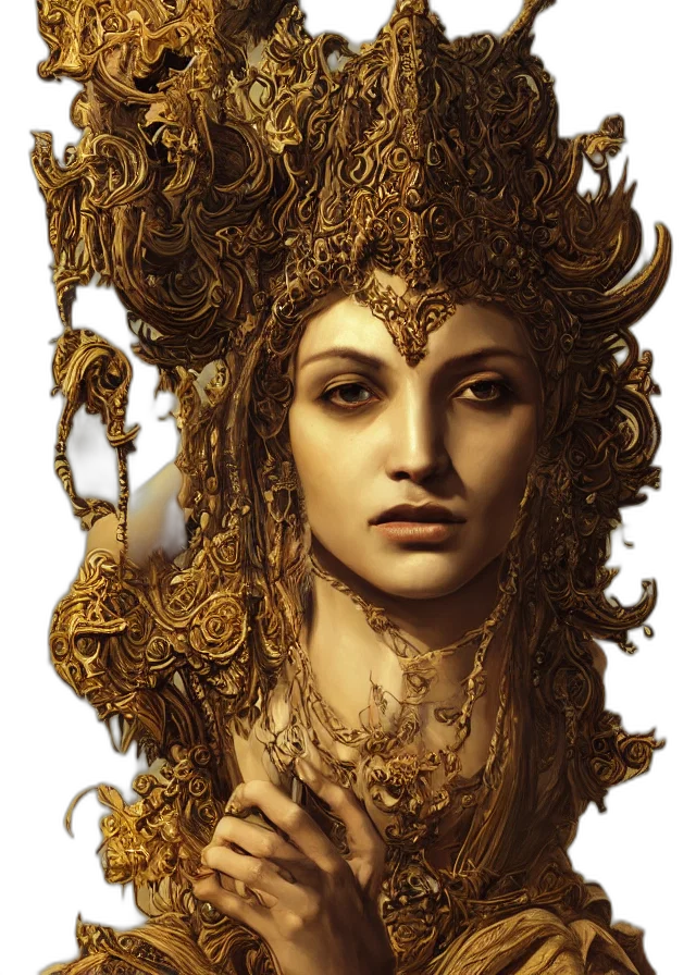 crown, jewelry, face, mask transparent PNG cut-out