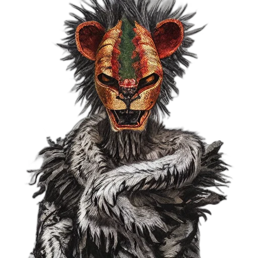 mask, creature, animal, dragon transparent PNG cut-out