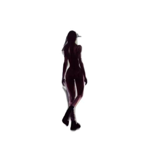 dress, creature, robot, staff transparent PNG cut-out