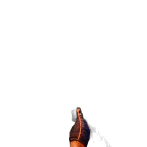 shoes, bottle, weapon, staff transparent PNG cut-out