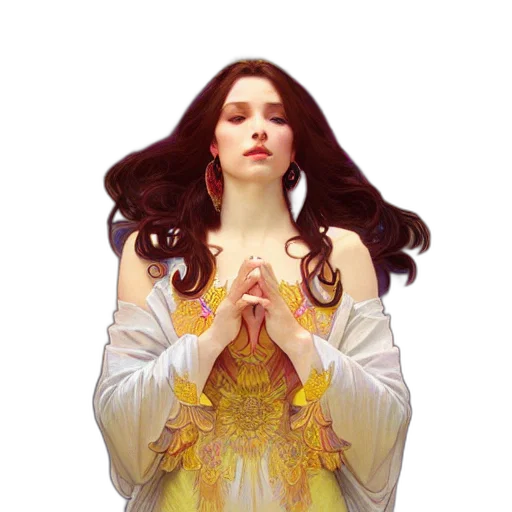 crown, dress, jewelry, fantasy art, concept art, pixel art, photorealistic, golden transparent PNG cut-out