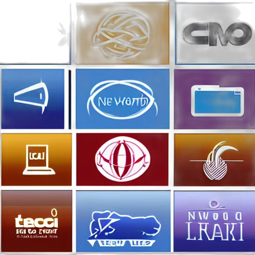 3d render, vector, logo, new, world, online, vectorart transparent PNG cut-out
