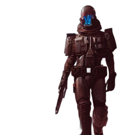 robot, staff, weapon, concept art transparent PNG cut-out