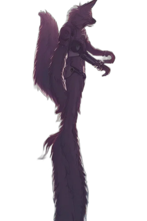 creature, hair, staff, animal transparent PNG cut-out