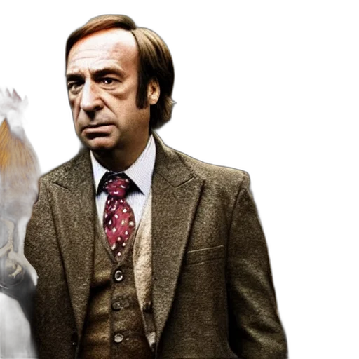saul, goodman, rooster, medieval, torture, chamber, saw, blades transparent PNG cut-out