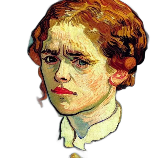 face, staff, pixel art, oil painting transparent PNG cut-out