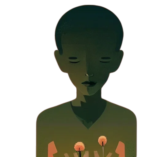 concept art, 3d render, small, plant, growing, soil, limited, neutral transparent PNG cut-out