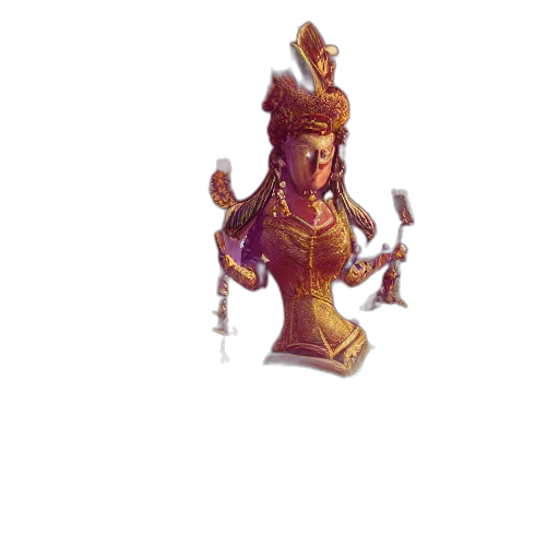 crown, staff, jewelry, dragon, concept art, 3d render, pixel art, fantasy art transparent PNG cut-out