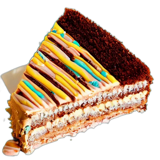 food, staff, crown, weapon, 3d render, photorealistic, colorful, pastel transparent PNG cut-out