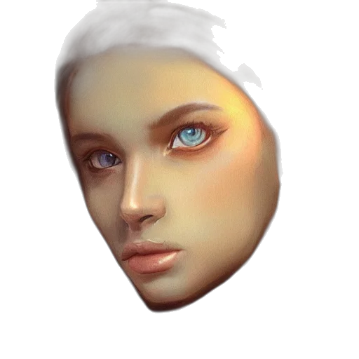 face, mask, jewelry, crown transparent PNG cut-out
