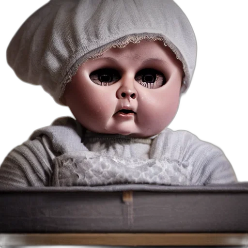 face, food, robot, mask, photorealistic, 3d render, concept art, creepy transparent PNG cut-out